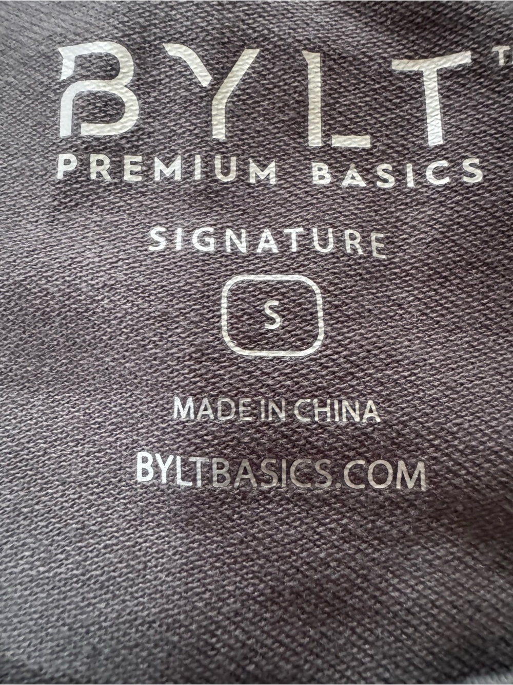 BYLT Signature Drop Cut Tank Top Men’s Small Gray Athletic Gym Stretch EUC - Picture 4 of 4